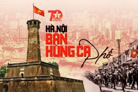 Ngày 10/10 diễn ra chương trình chính luận nghệ thuật đặc biệt 'Hà Nội - Bản hùng ca phố'