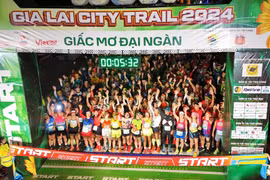Gần 7.000 vận động viên chinh phục Giải chạy Gia Lai City Trail 2024