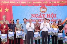 Phó Chủ tịch Quốc hội dự Ngày hội Đại đoàn kết toàn dân tộc tại Nam Định