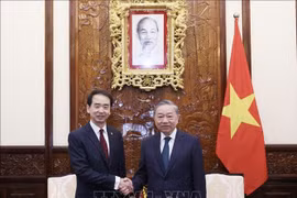 Tổng Bí thư, Chủ tịch nước Tô Lâm tiếp xã giao Đại sứ Trung Quốc Hà Vĩ
