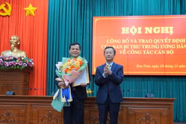 Ông Nguyễn Đức Tuy làm Phó Bí thư Tỉnh ủy Kon Tum