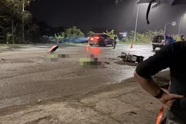 Va chạm kinh hoàng trên đường Hồ Chí Minh, 2 người tử vong