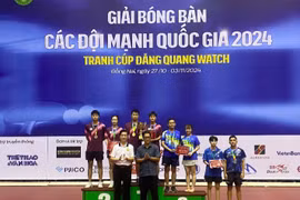 Mai Ngọc, Anh Hoàng lại giành vàng cho bóng bàn CAND - T&T