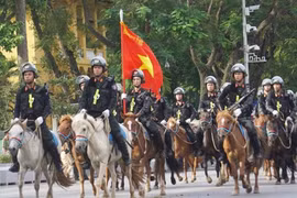 Đội kỵ binh của Bộ Công an sẽ biểu diễn tại Lễ hội Yên Thế năm 2024