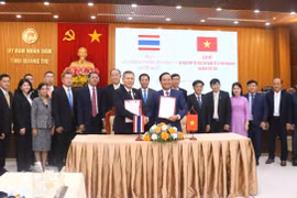 Tỉnh Quảng Trị (Việt Nam) và tỉnh Mukdahan (Thái Lan) ký kết hợp tác chiến lược