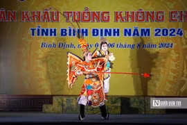 Khai mạc Liên hoan sân khấu Tuồng không chuyên tỉnh Bình Định năm 2024