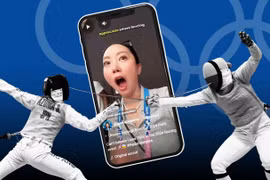 Các đài truyền hình sử dụng TikToker và YouTuber để thu hút khán giả tại Olympic
