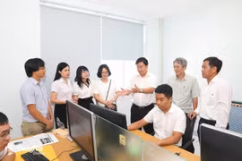 Hợp tác chia sẻ kinh nghiệm hoạt động về xây dựng tòa soạn điện tử