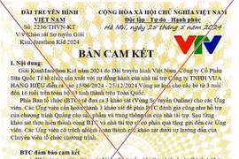 Xuất hiện các đối tượng mạo danh VTV tổ chức chương trình tìm kiếm tài năng nhí