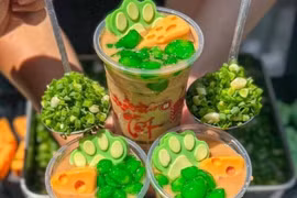 Xuất hiện trà sữa hành lá cực lạ, hương vị khiến nhiều người rùng mình
