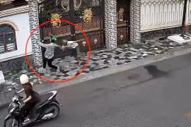 TP. HCM: Chủ xe máy bị hất văng vào tường khi đuổi theo tên trộm