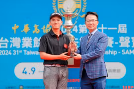 Nguyễn Anh Minh vô địch giải golf tại Đài Loan (Trung Quốc)