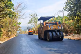 Phân luồng giao thông phục vụ cải tạo nâng cấp đoạn tuyến đèo Mimosa