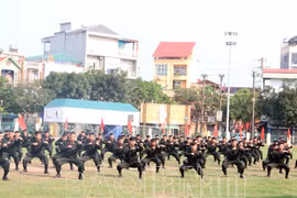 Công an tỉnh Hà Nam kỷ niệm 50 năm Ngày truyền thống lực lượng Cảnh sát cơ động