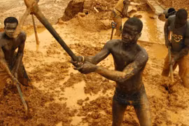 Những mỏ vàng 'thổ phỉ', nỗi nhức nhối ở Ghana và châu Phi