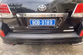 Hô biến xe cá nhân thành xe biển xanh của cơ quan Trung ương