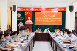 Cục Thi hành án dân sự tỉnh Nghệ An: Nâng cao chất lượng công tác thi hành án
