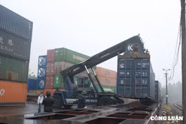 Nâng cao năng lực, hiệu quả tuyến vận tải đường sắt liên vận quốc tế