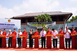 Khánh thành và bàn giao Công trình tu bổ, tôn tạo Di tích quốc gia Địa điểm Trường dạy làm báo Huỳnh Thúc Kháng do Petrovietnam tài trợ