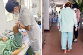 Thiếu nữ suýt liệt 2 chân vì hít 15 quả bóng cười