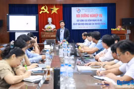 Hội Nhà báo tỉnh Quảng Ngãi bồi dưỡng nghiệp vụ xây dựng các kênh mạng xã hội