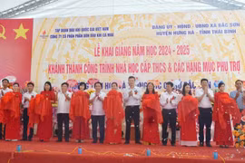 Phân bón Cà Mau đồng hành cùng giáo dục địa phương xã Bắc Sơn