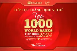 SeABank liên tục tăng hạng trong bảng xếp hạng “Top 1000 Ngân hàng thế giới”