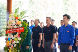 Báo Tuổi trẻ Thủ đô thực hiện nhiều hoạt động tri ân Anh hùng liệt sỹ tại các tỉnh miền Trung
