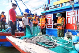 Xử phạt 50 triệu đồng đối với hai tàu giã cào khai thác thủy sản trái phép ở Hà Tĩnh