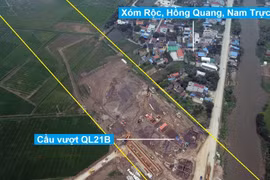 Đẩy nhanh tiến độ giải phóng mặt bằng Dự án xây dựng tuyến đường bộ mới Nam Định - Lạc Quần - Đường bộ ven biển
