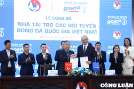 Liên đoàn bóng đá Việt nam công bố Nhà tài trợ các đội tuyển Quốc gia