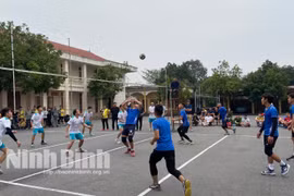 Ninh Bình: 108 vận động viên tham gia Giải bóng chuyền thanh niên Gia Viễn tranh Cúp Sinh Dược năm 2024
