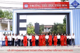Trường Tiểu học Thái Hòa: Không ngừng đổi mới nâng cao chất lượng dạy và học