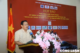 Khởi động cuộc thi vẽ tranh Kỷ niệm 70 năm Chiến thắng Điện Biên Phủ