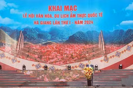 Hà Giang khai mạc Lễ hội Văn hóa, du lịch, ẩm thực quốc tế lần thứ nhất năm 2024