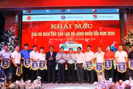 Khai mạc Giải Vô địch các câu lạc bộ Judo quốc gia 2024