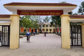 Trường Trung học cơ sở Định Hòa: Nỗ lực xây dựng trường chuẩn Quốc gia mức độ 2