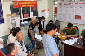 Thu nhận hồ sơ căn cước lưu động cho công dân Hà Nam tại Hà Nội, TP. Hồ Chí Minh và Bình Dương