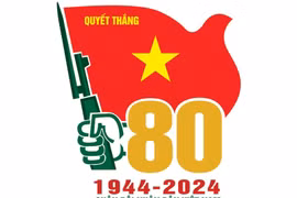 Công bố mẫu Biểu trưng kỷ niệm 80 năm Ngày thành lập Quân đội nhân dân Việt Nam