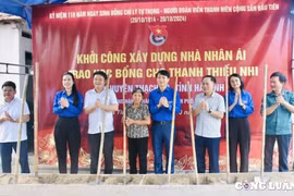 Trung ương Đoàn xây nhà nhân ái, trao quà cho hoàn cảnh khó khăn ở Hà Tĩnh