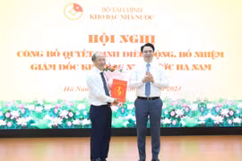 Điều động, bổ nhiệm Giám đốc Kho bạc Nhà nước Hà Nam