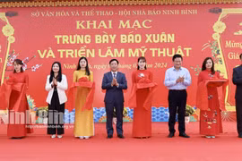Ninh Bình: Hàng trăm đầu báo, tạp chí tại nơi Trưng bày báo Xuân và Triển lãm mỹ thuật năm 2024