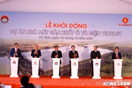 Khởi động Dự án nhà máy sản xuất ô tô điện Vinfast Hà Tĩnh