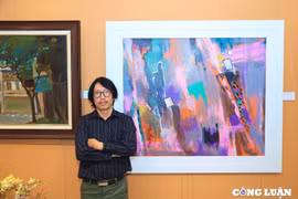 Hoạ sĩ Bùi Lê Dũng: 'Tôi muốn vẽ những góc phố của Hà Nội một cách chân thực nhất'