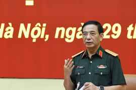 Đại tướng Phan Văn Giang chủ trì Hội nghị cho ý kiến về dự thảo Luật sửa đổi một số điều của Luật Sỹ quan Quân đội Nhân dân Việt Nam