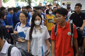 Đánh giá đề thi môn Tiếng Anh: Phổ điểm chính vẫn là 5 đến 6 điểm