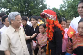 Lào Cai: Xuất bản sách ảnh "Tổng bí thư Nguyễn Phú Trọng với Đảng bộ và đồng bào các dân tộc tỉnh Lào Cai"