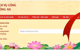 Đẩy mạnh thực hiện Đề án 06 và cung cấp dịch vụ công trực tuyến ngành Công an
