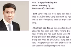 Phó Giám đốc Đại học Quốc gia bị kỷ luật vì liên quan đến thầu