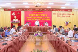 Nam Định: Phòng, chống tham nhũng, tiêu cực theo phương châm 4 “không”